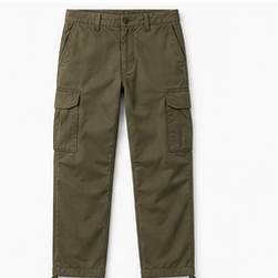 Mens Olive Cargo Pants