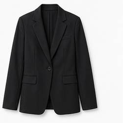Womens Black Tailored Blazer