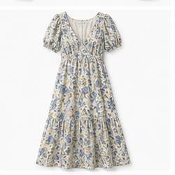 Womens Floral Maxi Dress